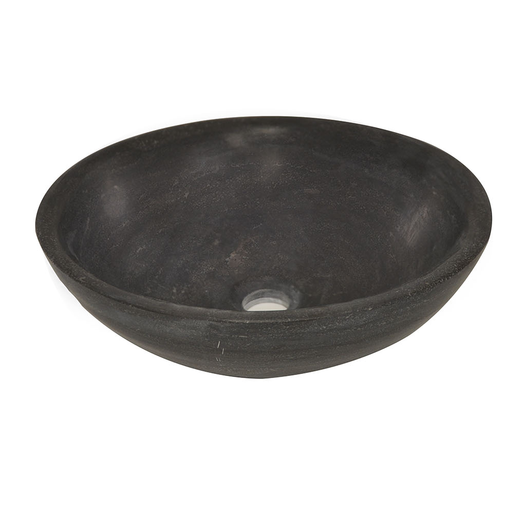 Wiesbaden Raw Waskom 40x14cm Hardsteen Gezoet